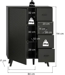 Xonox Bahuts|Commodes Combinées<Bahut LINEA