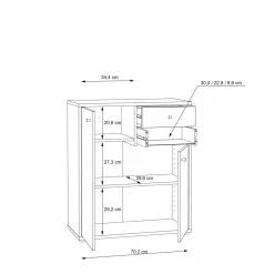 Forte Commodes Combinées|Bahuts<Bahut TEMPRA 2