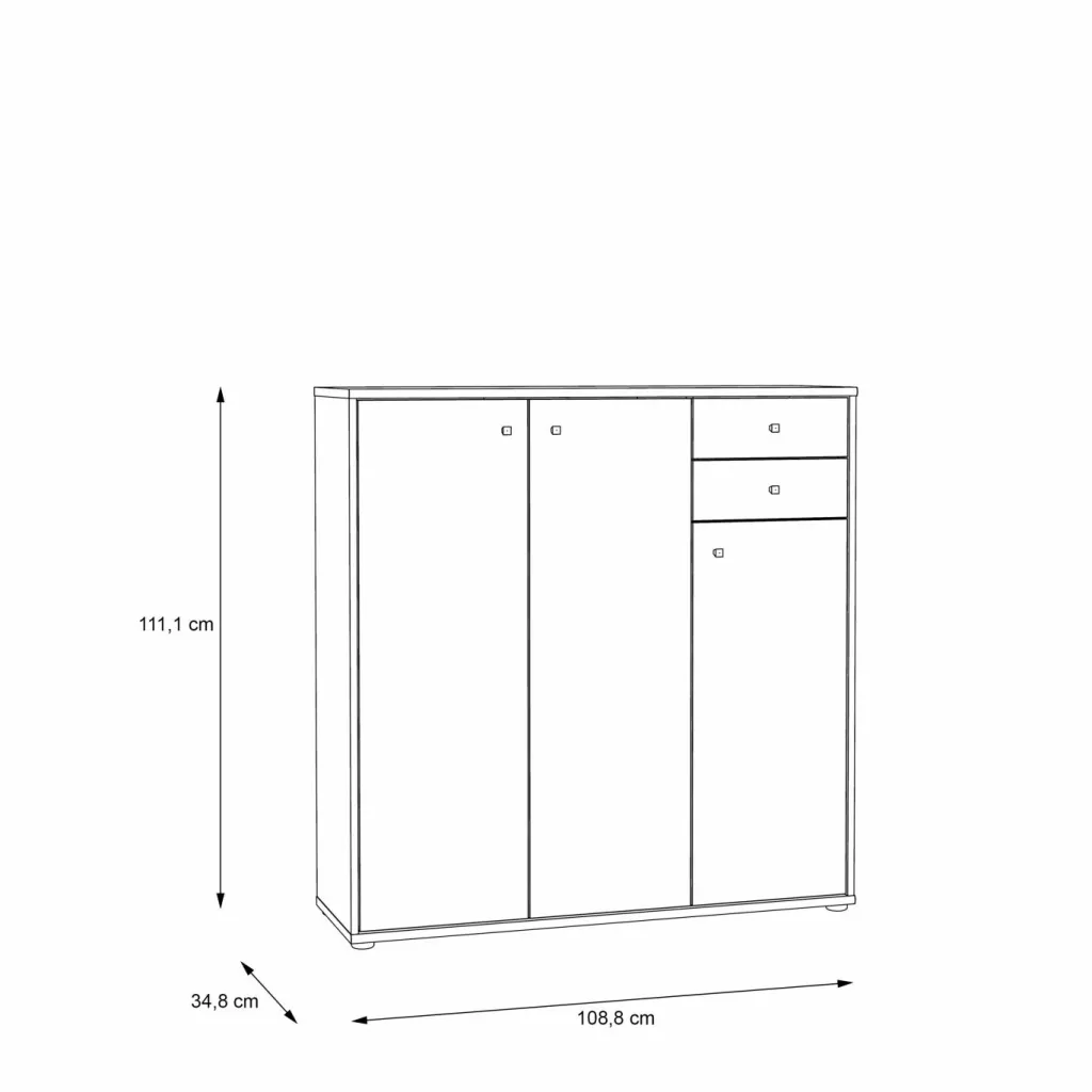 Forte Commodes Combinées|Bahuts<Bahut TEMPRA 2