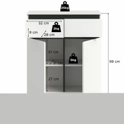 Xonox Commodes Combinées|Bahuts<Bahut TOMASA