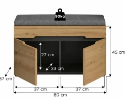 Xonox Bancs À Chaussures|Bancs De Vestiaires<Banc à chaussures GOBA