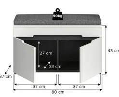 Xonox Bancs À Chaussures|Bancs De Vestiaires<Banc à chaussures GOBA
