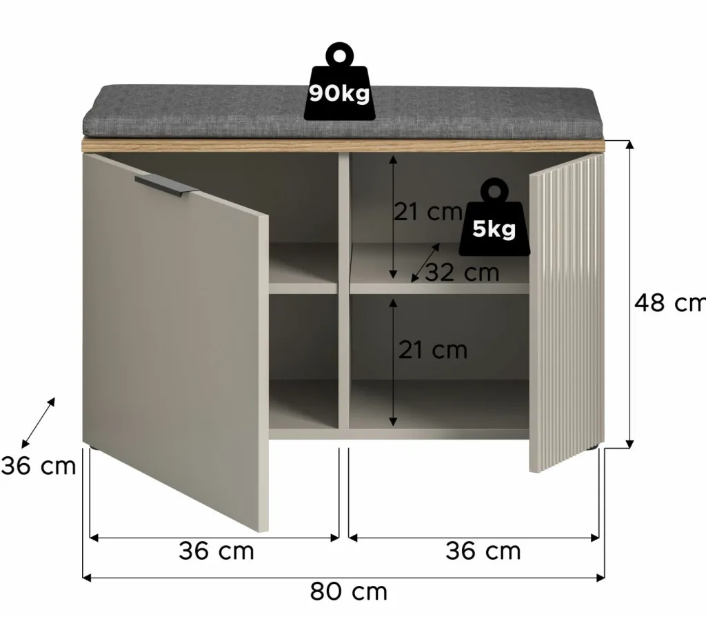 Xonox Bancs À Chaussures|Bancs De Vestiaires<Banc à chaussures SLIDE