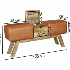 Skyport Banquettes<Banc pouf avec rangement CHANCAY