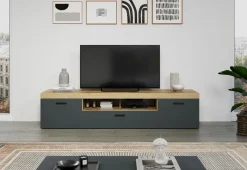 Trendteam Armoires Tv|Bahuts Bas<Banc TV FUKUI