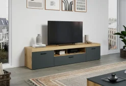 Trendteam Armoires Tv|Bahuts Bas<Banc TV FUKUI