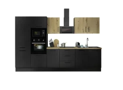 Bega BBK Cuisines Équipées|Afficher Blocs Cuisine<Bloc cuisine avec électroménager CORNWALL (bloc cuisine-four-réfrigérateur-micro-ondes) IV