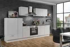 Menke Cuisines Équipées|Afficher Blocs Cuisine<Bloc cuisine avec électroménager ORADEA