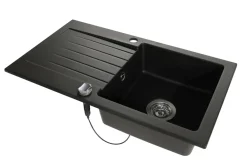 Bega BBK Cuisines Équipées|Afficher Blocs Cuisine<Bloc cuisine avec électroménager CORNWALL (cuisine d'angle-four-réfrigérateur-micro-ondes-armoire coulissante) IV