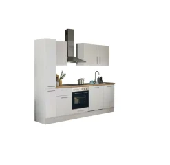 Bloc cuisine avec électroménager CORNWALL (bloc cuisine-armoire coulissante-lave-vaisselle) I