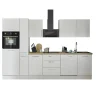 Bloc cuisine avec électroménager CORNWALL (bloc cuisine-four-lave-vaisselle-réfrigérateur-armoire coulissantes) II