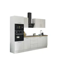 Bloc cuisine avec électroménager CORNWALL (bloc cuisine-four-micro-ondes) II