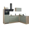 Bega BBK Cuisines Équipées|Afficher Blocs Cuisine<Bloc cuisine avec électroménager HASTINGS (cuisine d'angle - meuble colonne) II