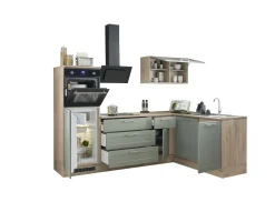 Bega BBK Cuisines Équipées|Afficher Blocs Cuisine<Bloc cuisine avec électroménager HASTINGS (cuisine d'angle - meuble colonne) II