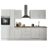 Bega BBK Cuisines Équipées|Afficher Blocs Cuisine<Bloc cuisine avec électroménager CORNWALL (bloc cuisine-four-lave-vaisselle-réfrigérateur-armoire coulissante) I