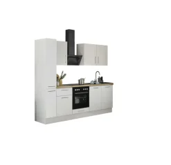 Bloc cuisine avec électroménager CORNWALL (bloc cuisine-armoire coulissante) II