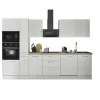 Bega BBK Cuisines Équipées|Afficher Blocs Cuisine<Bloc cuisine avec électroménager CORNWALL (bloc cuisine-four-lave-vaisselle-micro-ondes-armoire coulissante) II