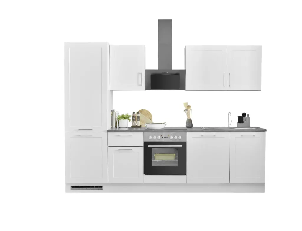 Bega BBK Cuisines Équipées|Afficher Blocs Cuisine<Bloc cuisine avec électroménager HASTINGS (bloc cuisine - réfrigérateur) I