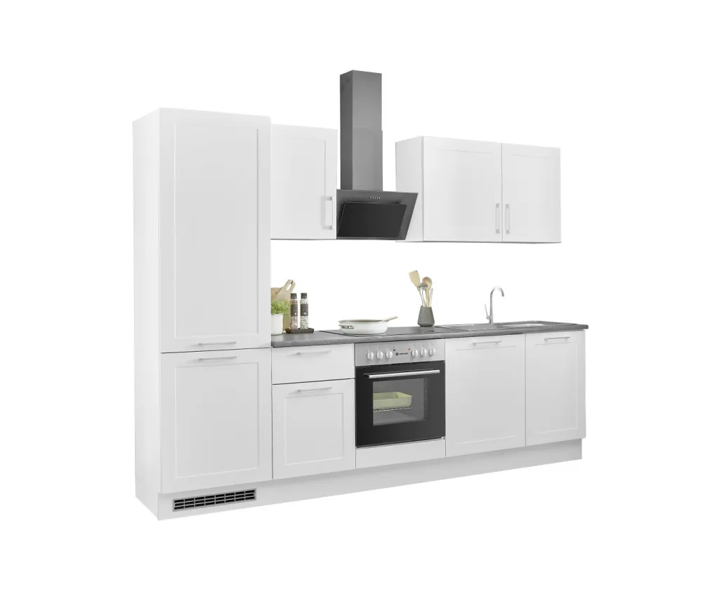 Bega BBK Cuisines Équipées|Afficher Blocs Cuisine<Bloc cuisine avec électroménager HASTINGS (bloc cuisine - réfrigérateur) I