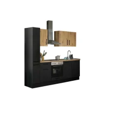 Bloc cuisine avec électroménager CORNWALL (bloc cuisine-armoire coulissante) III
