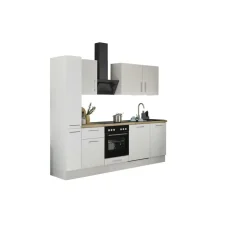 Bloc cuisine avec électroménager CORNWALL (bloc cuisine-armoire coulissante-lave-vaisselle) II