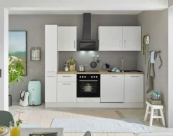 Bloc cuisine avec électroménager CORNWALL (bloc cuisine-armoire coulissante-lave-vaisselle) II