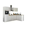 Bega BBK Cuisines Équipées|Afficher Blocs Cuisine<Bloc cuisine avec électroménager CORNWALL (cuisine d'angle-four-réfrigérateur) I