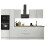 Bloc cuisine avec électroménager CORNWALL (bloc cuisine-four-micro-ondes-armoire coulissante) II