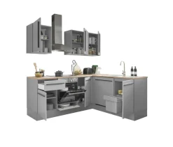 Bega BBK Cuisines Équipées|Afficher Blocs Cuisine<Bloc cuisine avec électroménager MANCHESTER (angle) I