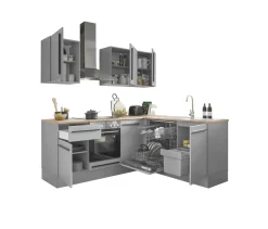 Bega BBK Cuisines Équipées|Afficher Blocs Cuisine<Bloc cuisine avec électroménager MANCHESTER (angle) I