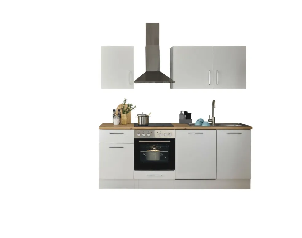 Bloc cuisine avec électroménager CORNWALL (bloc cuisine-lave-vaisselle) I