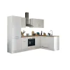 Bega BBK Cuisines Équipées|Afficher Blocs Cuisine<Bloc cuisine avec électroménager CORNWALL (cuisine d'angle-lave-vaisselle-réfrigérateur) I