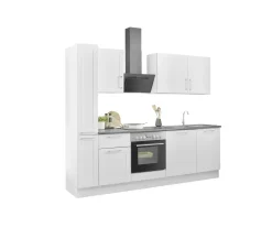 Bega BBK Cuisines Équipées|Afficher Blocs Cuisine<Bloc cuisine avec électroménager HASTINGS (cuisine d'angle - armoire coulissante) I