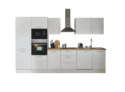 Bega BBK Cuisines Équipées|Afficher Blocs Cuisine<Bloc cuisine avec électroménager CORNWALL (bloc cuisine-four-lave-vaisselle-réfrigérateur-micro-ondes) I