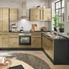Bloc cuisine avec électroménager JAZZ 8 (cuisine d'angle-réfrigérateur-armoire coulissante) III