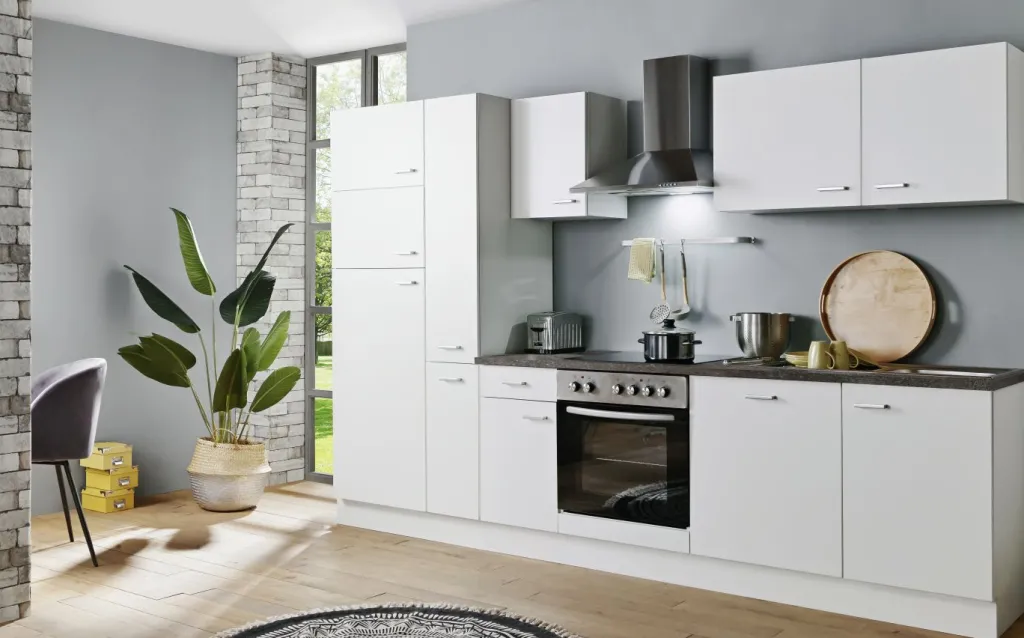 Menke Cuisines Équipées|Afficher Blocs Cuisine<Bloc cuisine avec électroménager ORADEA
