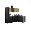 Bega BBK Cuisines Équipées|Afficher Blocs Cuisine<Bloc cuisine avec électroménager CORNWALL (cuisine d'angle-armoire coulissante) IV