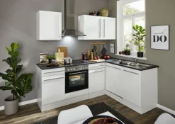 Bloc cuisine avec électroménager JAZZ 8 (cuisine d'angle) I
