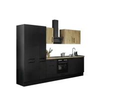 Bega BBK Cuisines Équipées|Afficher Blocs Cuisine<Bloc cuisine avec électroménager CORNWALL (bloc cuisine-réfrigérateur) VI