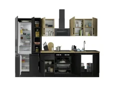 Bega BBK Cuisines Équipées|Afficher Blocs Cuisine<Bloc cuisine avec électroménager CORNWALL (bloc cuisine-réfrigérateur) VI