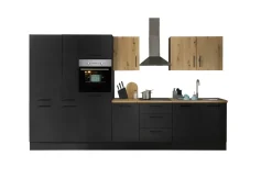 Bega BBK Cuisines Équipées|Afficher Blocs Cuisine<Bloc cuisine avec électroménager CORNWALL (bloc cuisine-four-réfrigérater-armoire coulissante) VII