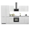 Bloc cuisine avec électroménager HASTINGS (bloc cuisine-frigo-armoire coulissante) I