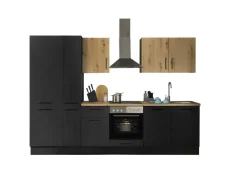 Bega BBK Cuisines Équipées|Afficher Blocs Cuisine<Bloc cuisine avec électroménager CORNWALL (bloc cuisine-réfrigérateur) V