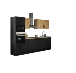 Bega BBK Cuisines Équipées|Afficher Blocs Cuisine<Bloc cuisine avec électroménager CORNWALL (bloc cuisine-four-micro-ondes) VII