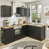 Bloc cuisine avec électroménager JAZZ 8 220 angle