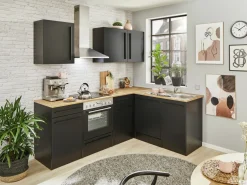 Bloc cuisine avec électroménager JAZZ 8 220 angle