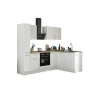 Bega BBK Cuisines Équipées|Afficher Blocs Cuisine<Bloc cuisine avec électroménager CORNWALL (cuisine d'angle-armoire coulissante) II
