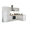 Bega BBK Cuisines Équipées|Afficher Blocs Cuisine<Bloc cuisine avec électroménager CORNWALL (cuisine d'angle-lave-vaisselle-réfrigérateur-armoire coulissante) I