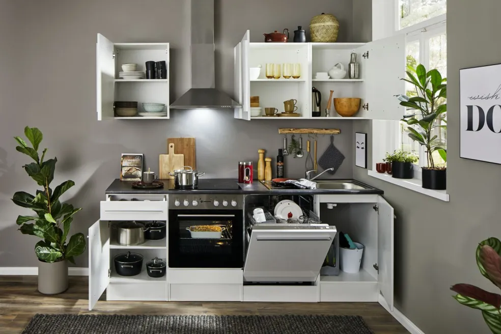 Bloc cuisine avec électroménager JAZZ 8 (bloc cuisine) I