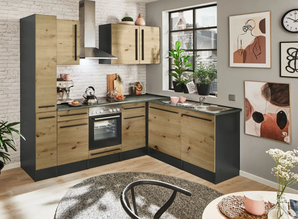Bega BBK Meubles De Cuisine Jazz|Afficher Blocs Cuisine<Bloc cuisine avec électroménager JAZZ 8 (cuisine d'angle-armoire coulissante) III